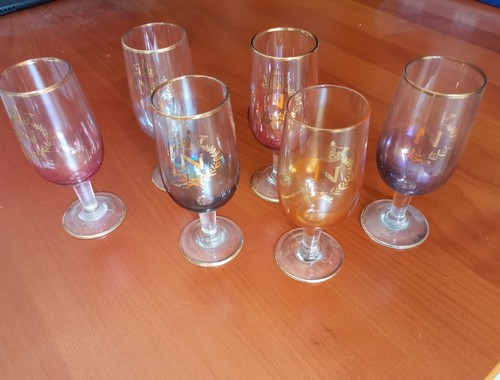 Servizio vintage bicchieri - vintage, 6
