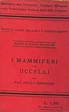MAMMIFERI UCCELLI ENRIQUES