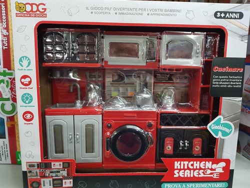 Cucina monoblocco rossa - monoblocco,
