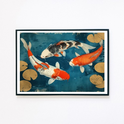 Koi carp fish stagno - koi,