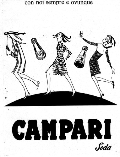 Campari pubblicita originale - campari,