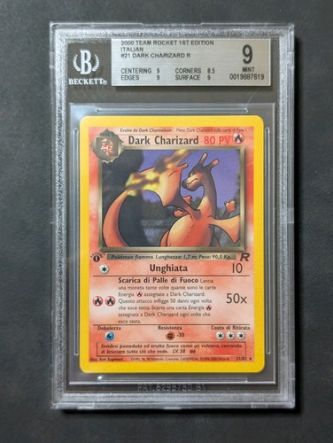 Dark charizard bgs - bgs,
