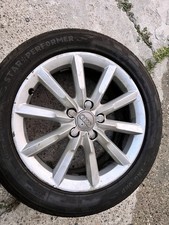 Cerchi In Lega Audi 17" 5x112 et35 Con Gomme Invernali 225 50 17