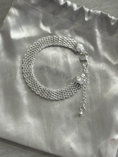 Bracciale argento 925 maglia - bracciale,
