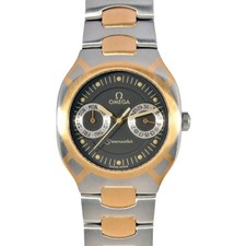 Omega Seamaster Polaris Day Date 3961222 quarzo cal 1444 quadrante grigio 31 mm uomo