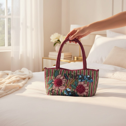 Zara mini borsa con - mini, perline