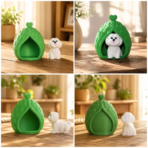 Mini flexi articolato maltese - mini,