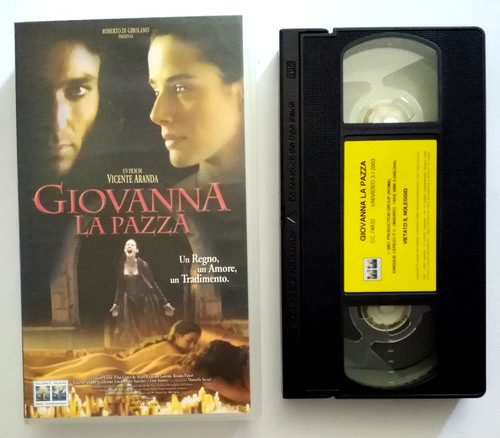 Vhs giovanna pazza film - pazza,