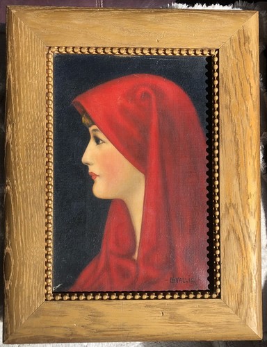 Antico dipinto olio - , religioso