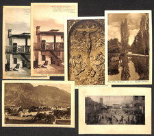 Lotto 6 cartoline d'epoca