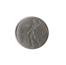 1956 Italy - 50 Lire - 122 -