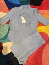 Fleur Du Mal Blue Sweater Suit