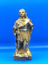 Antica Scultura Opera arte In Legno E Oro San Rocco Sacra Chiesa 1700 XVIII Sec 