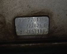 A2202701300 Cambio automatico  MERCEDES-BENZ Classe E (W/S210) 320 CDI SW