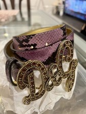 cintura dolce gabbana  Donna Pitone  Vera Pelle 