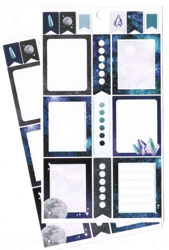 Moon stars crystal journaling - moon,