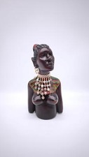78839 Statua etnica mezzobusto donna