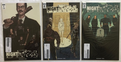 Night owl society - #1-3, set