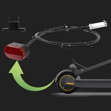 Rosso Coda Luce Freno Lampada