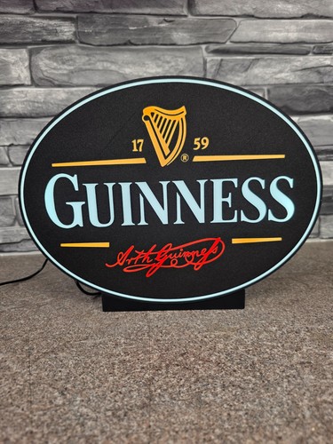 Grande insegna logo guinness - grande,