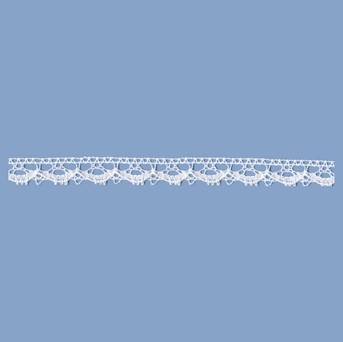Merletto cotone bianco - cotone,