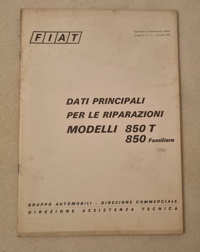Fiat 850 furgone - fiat,