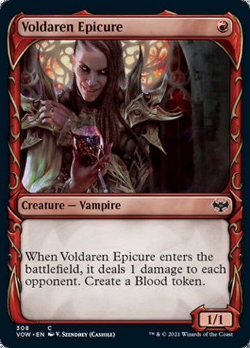 Mtg voldaren epicure foil exc - voldaren,