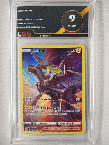 Carte pokémon zekrom brs - carte, (brs