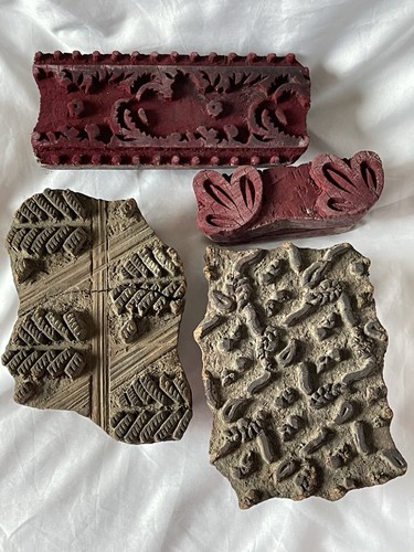 Vintage blocchi stampa - vintage, legno