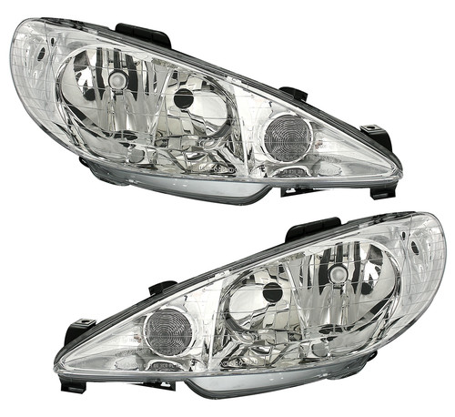 Kit fari per peugeot 206 - kit,