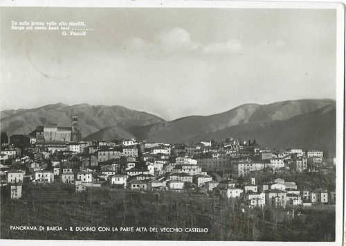Barga panorama il duomo - (lu),
