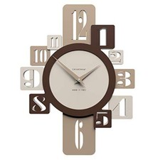 CalleaDesign - Orologio da parete Onyx design moderno 34,7 x 46,0 cm. (w0H)