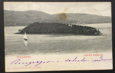 TRASIMENO, antica cartolina Trasimeno Isoletta Baldeschi