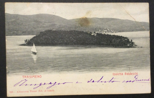 Trasimeno antica cartolina - trasimeno,,