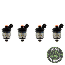 4 INIETTORI LANDI RENZO ATTACCO BOSCH GPL TAPPO ARANCIONE USATI 237127000