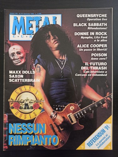 Metal shock rivista - shock,