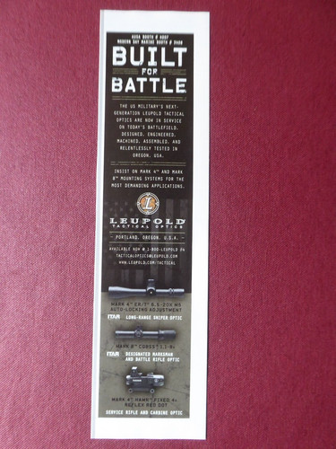 2011 pub leupold tactical - 10/2011,
