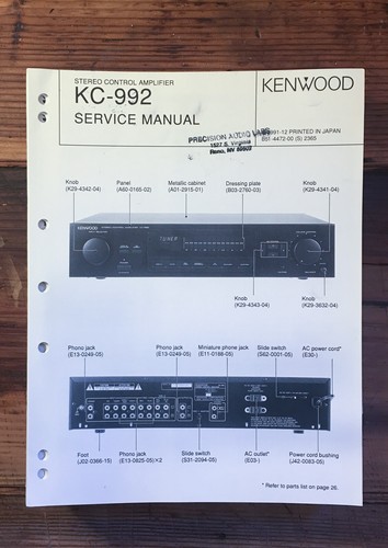 Kenwood 992 - kenwood, kc-992