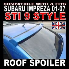 Spoiler superiore finestrino tetto posteriore ""Adatto"" a Subaru Impreza 2001-2007 WRX STI Storm Aero