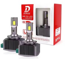 Coppia lampada bulbi LED XENON ricambio D3S D8S 6000K Bianco Xeno auto R lampade