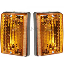 COPPIA DI FRECCE INDICATORI POSTERIORI ARANCIONI  PIAGGIO VESPA PK 50 S