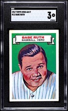 BABE RUTH 1967 Topps Chi sono