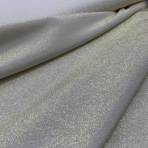 Tessuto panama lurex oro - tessuto,