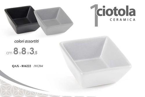 Set ciotoline ceramica - in,