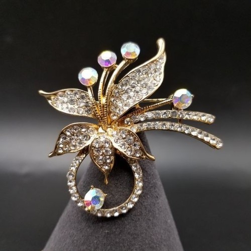 Spilla floreale vintage showa - spilla,
