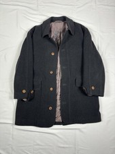 CAPPOTTO SARTORIALE YVES SAINT LAURENT TG.52 ORIGINALE,UOMO,LANA 100%,NERO
