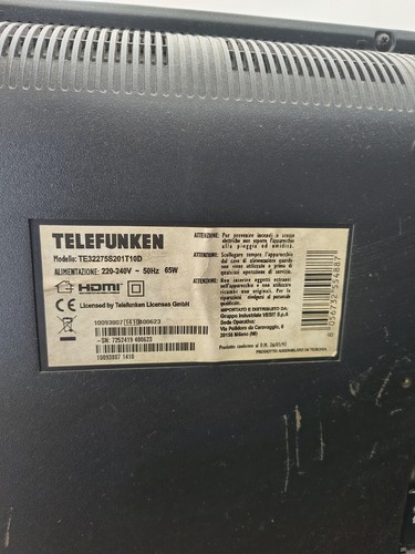 Telefunken te32275s201t10d - telefunken,