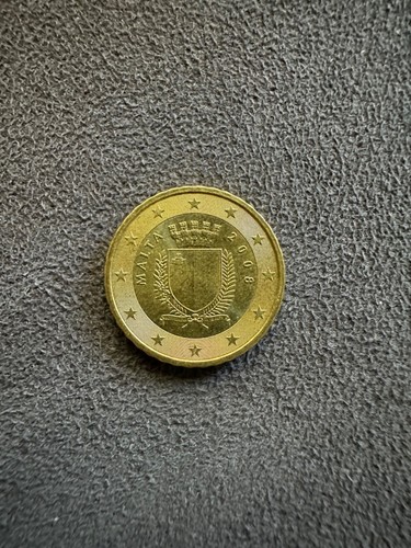 Cent coin from malta - from, (2008)