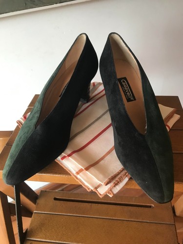Scarpe camoscio anni 80 - camoscio,