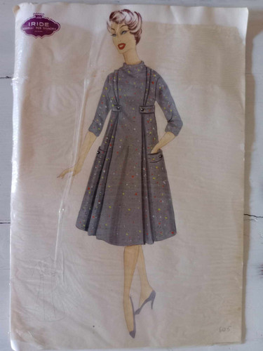 Figurino moda anni 60 - di, 50-60